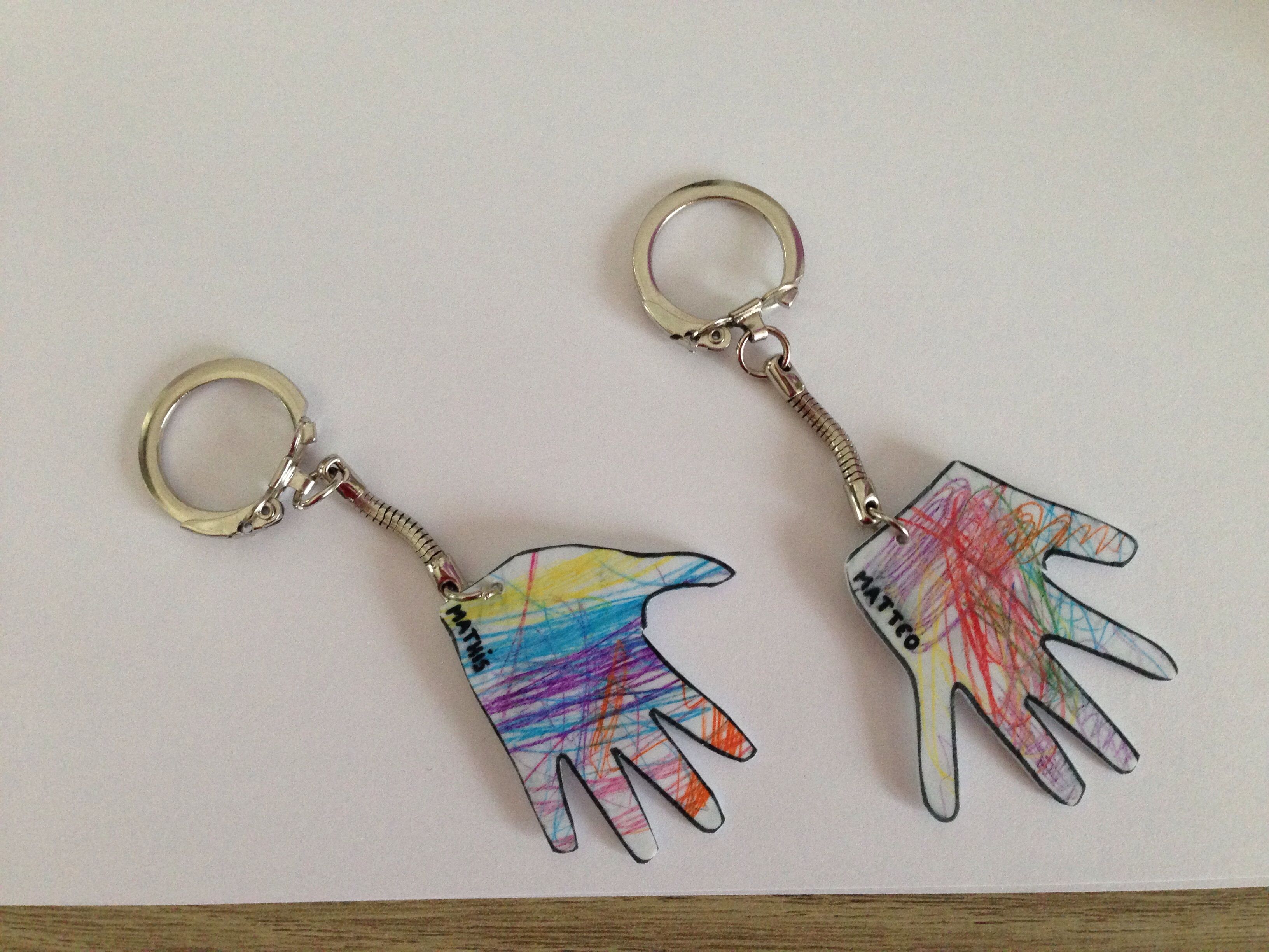 Porte clef main